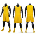 Dernière design Men Basketball Shirts Shorts Uniform Jersey